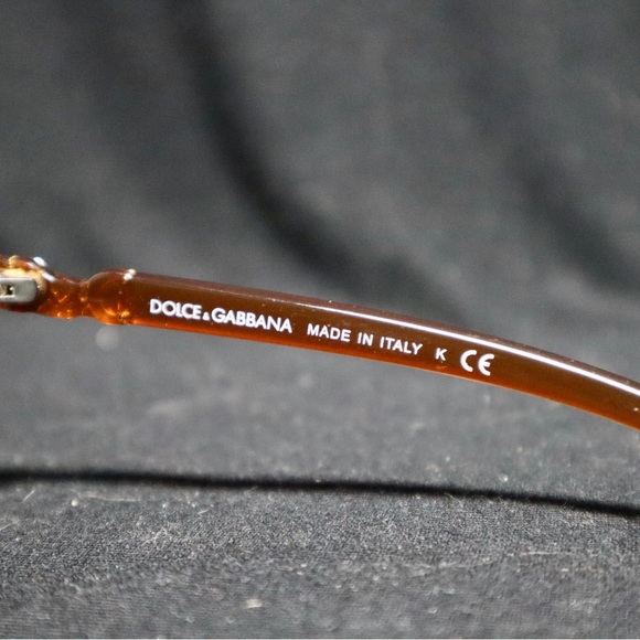 Dolce & Gabbana Dark Honey Y2K Wrap Sunglasses - Picture 10 of 10